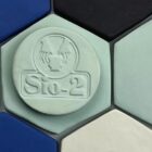 Lagoon Turquoise Porcelain Sio-2