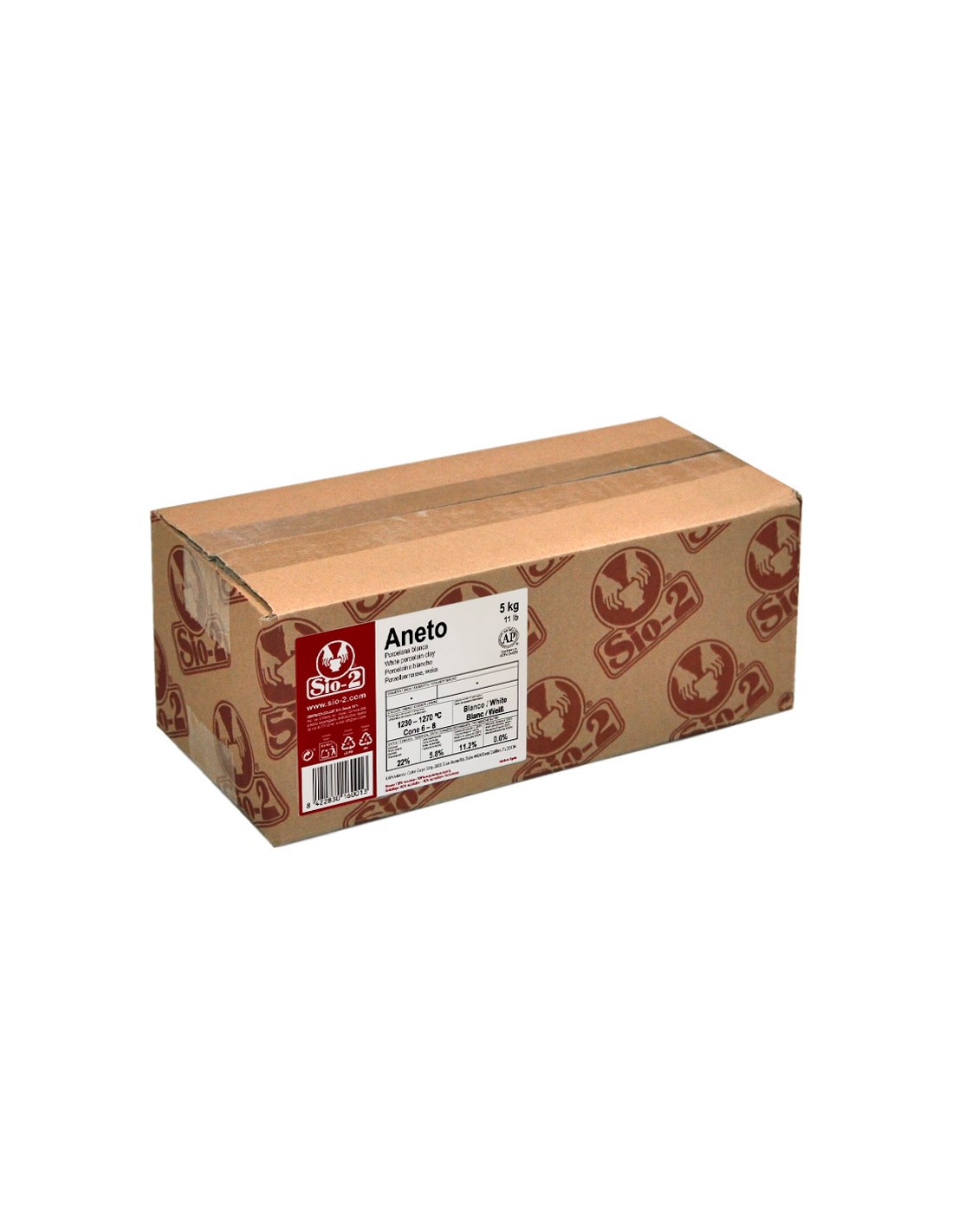 aneto white porcelain